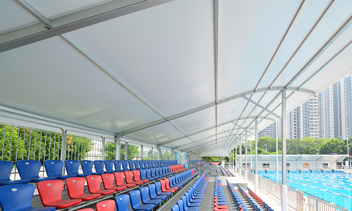 泳池看臺(tái)篷房